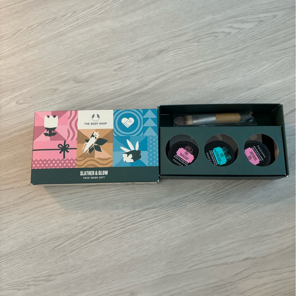 Body shop face mask set